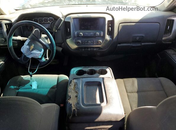 3GCPCREC8HG159529 2017 CHEVROLET SILVERADO Silver Առջևի վահանակի տեսք