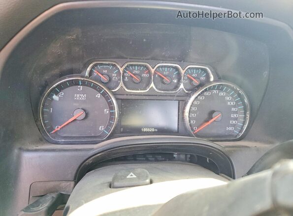 3GCPCREC8HG159529 2017 CHEVROLET SILVERADO Silver Սարքավորումների վահանակի տեսք