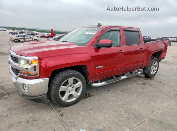 3GCPCREC8JG485448 2018 CHEVROLET SILVERADO Красный Передняя левая четверть