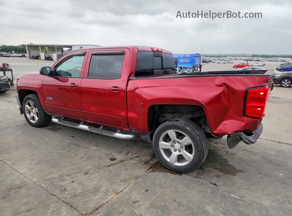 3GCPCREC8JG485448 2018 CHEVROLET SILVERADO Красный Задняя левая четверть