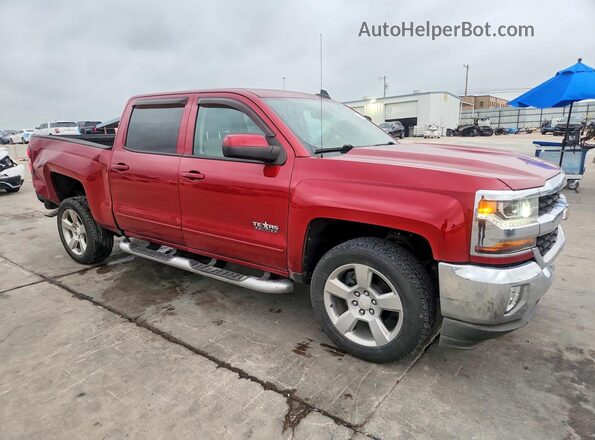 3GCPCREC8JG485448 2018 CHEVROLET SILVERADO Красный Передняя правая четверть
