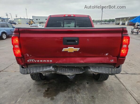3GCPCREC8JG485448 2018 CHEVROLET SILVERADO Красный Вид сзади