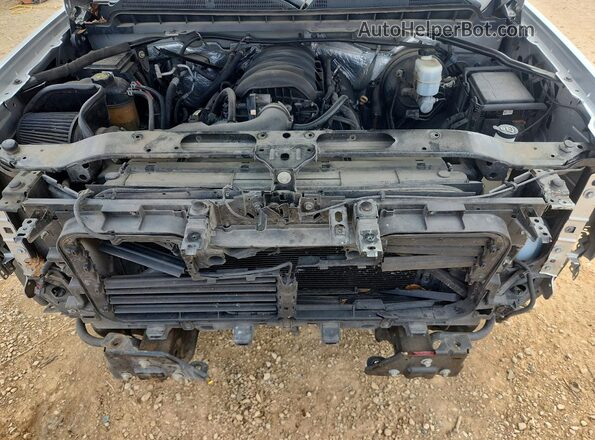 3GCPCREC9HG223366 2017 CHEVROLET SILVERADO Серебряный Вид задней части салона