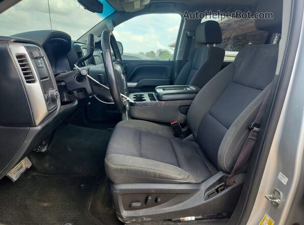 3GCPCREC9HG223366 2017 CHEVROLET SILVERADO Серебряный Вид салона спереди
