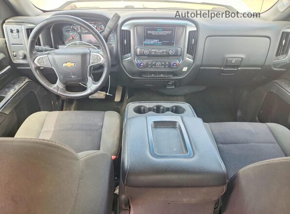 3GCPCREC9HG223366 2017 CHEVROLET SILVERADO Серебряный Вид панели приборов