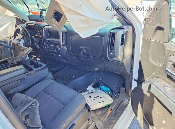 3GCPCREC9JG269608 2018 CHEVROLET SILVERADO White წინა პანელის ხედი
