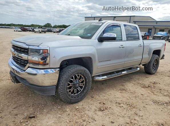 3GCPCRECXHG374121 2017 CHEVROLET SILVERADO Серебряный Передняя левая четверть