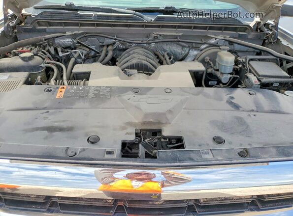 3GCPCRECXHG374121 2017 CHEVROLET SILVERADO Серебряный Вид задней части салона