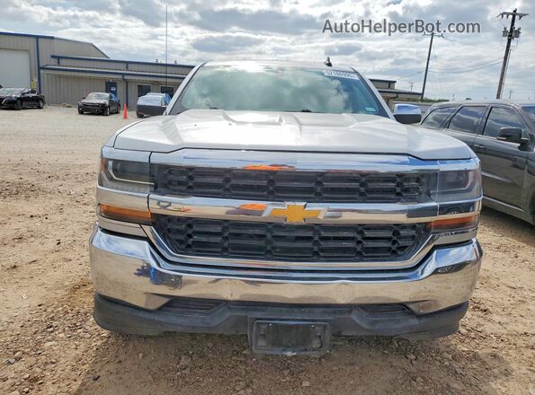 3GCPCRECXHG374121 2017 CHEVROLET SILVERADO Серебряный Вид спереди