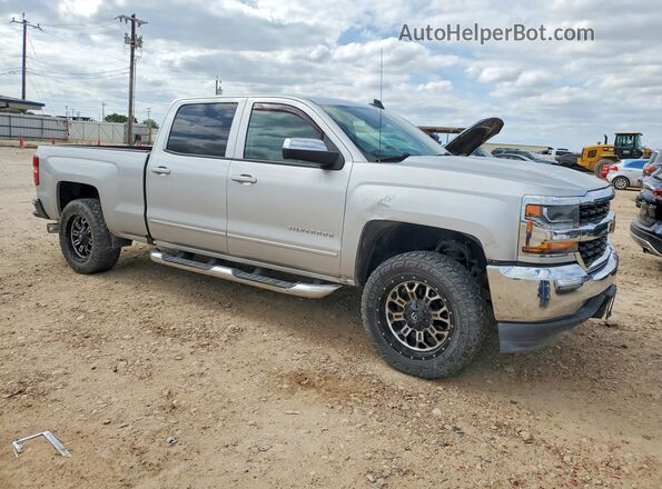 3GCPCRECXHG374121 2017 CHEVROLET SILVERADO Серебряный Передняя правая четверть