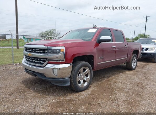 3GCPCSEC6HG384300 2017 CHEVROLET SILVERADO Red Vista tres cuartos delantera izquierda