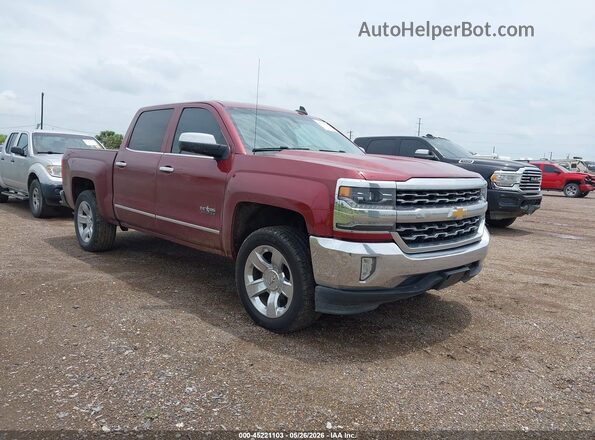 3GCPCSEC6HG384300 2017 CHEVROLET SILVERADO Red Delantero derecho
