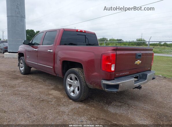 3GCPCSEC6HG384300 2017 CHEVROLET SILVERADO Red Trasero izquierdo