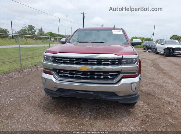 3GCPCSEC6HG384300 2017 CHEVROLET SILVERADO Red Vista frontal