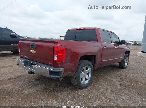 3GCPCSEC6HG384300 2017 CHEVROLET SILVERADO Red Trasero derecho