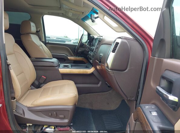 3GCPCSEC6HG384300 2017 CHEVROLET SILVERADO Red Vista interior delantera