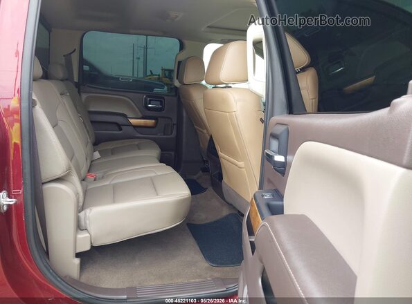 3GCPCSEC6HG384300 2017 CHEVROLET SILVERADO Red Vista de la etiqueta del VIN