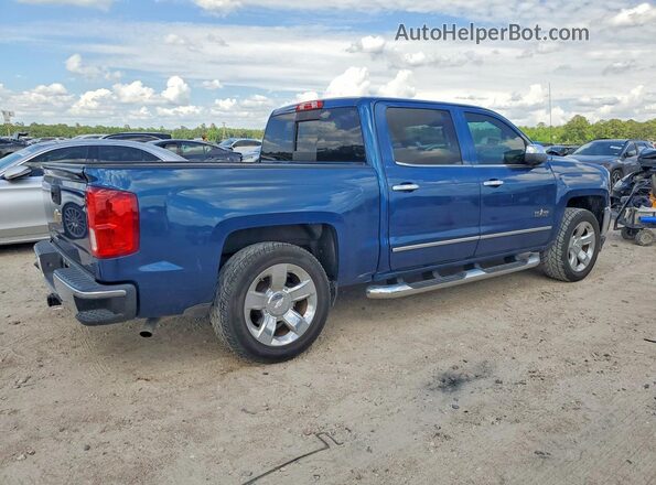 3GCPCSEC9JG263928 2018 CHEVROLET SILVERADO Blue Задня права чверть