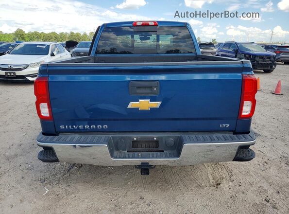 3GCPCSEC9JG263928 2018 CHEVROLET SILVERADO Blue Вид ззаду