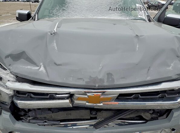 3GCPDKEK0RG223656 2024 CHEVROLET SILVERADO Gray Widok wnętrza z tyłu