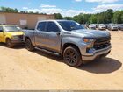 2025 Chevrolet Silverado 1500 4wd  Short Bed Custom Gray vin: 3GCPKBEK9SG347310