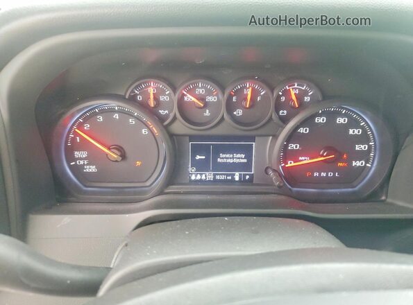 3GCPKCEKXTG144952 2026 CHEVROLET SILVERADO Black Widok zestawu wskaźników