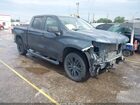 2020 Chevrolet Silverado 1500 2wd  Short Bed Custom Серый vin: 3GCPWBEK3LG258435