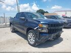 2022 Chevrolet Silverado 1500 Ltd 2wd  Short Bed Custom Blue vin: 3GCPWBEK8NG156535