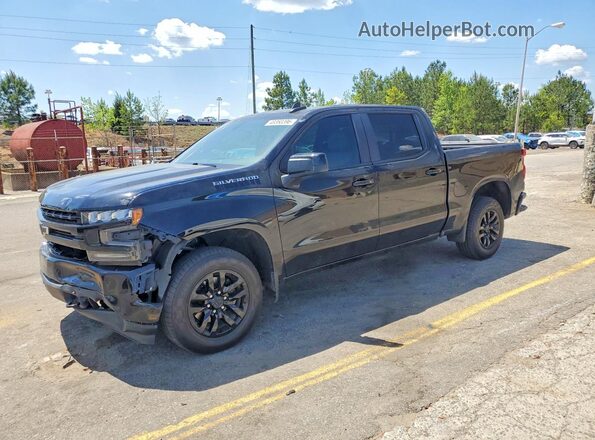 3GCPWDED2LG210714 2020 CHEVROLET SILVERADO Black Przód lewy