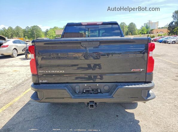 3GCPWDED2LG210714 2020 CHEVROLET SILVERADO Black Widok z tyłu