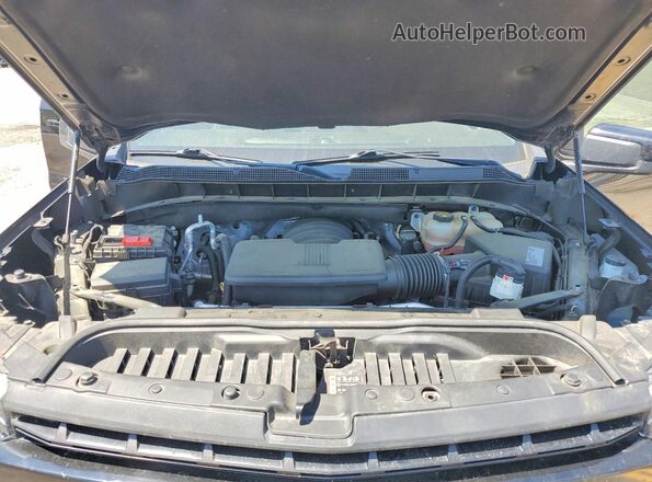3GCPWDED2LG210714 2020 CHEVROLET SILVERADO Black Widok wnętrza z tyłu