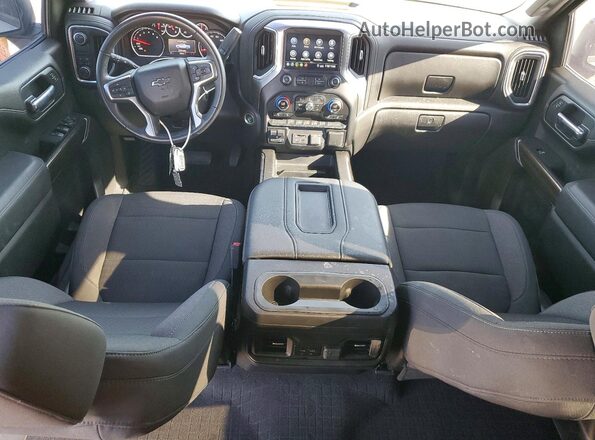 3GCPWDED3LG226873 2020 CHEVROLET SILVERADO Серебряный Вид панели приборов