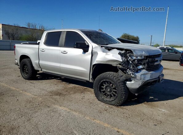 3GCPWDED3LG226873 2020 CHEVROLET SILVERADO Серебряный Передняя правая четверть