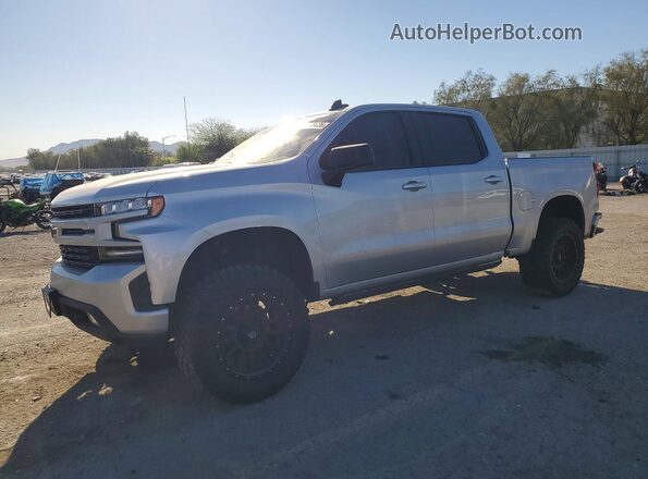 3GCPWDED3LG226873 2020 CHEVROLET SILVERADO Серебряный Передняя левая четверть