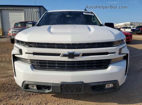 3GCPWDED8KG183291 2019 CHEVROLET SILVERADO White Widok z przodu