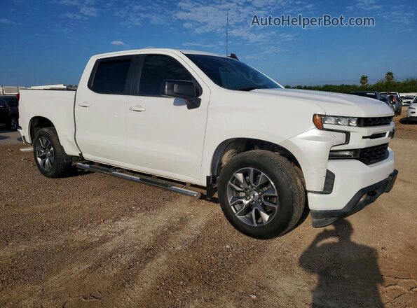3GCPWDED8KG183291 2019 CHEVROLET SILVERADO White Przód prawy