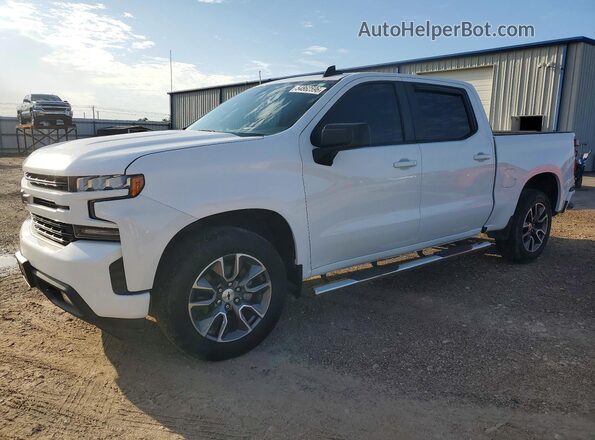 3GCPWDED8KG183291 2019 CHEVROLET SILVERADO White Przód lewy