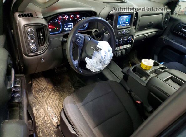 3GCPYCEF8LG237986 2020 CHEVROLET SILVERADO Серый Вид панели приборов