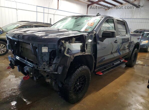 3GCPYCEF8LG237986 2020 CHEVROLET SILVERADO Серый Передняя левая четверть