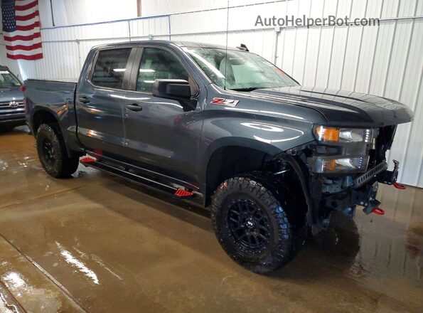 3GCPYCEF8LG237986 2020 CHEVROLET SILVERADO Серый Передняя правая четверть