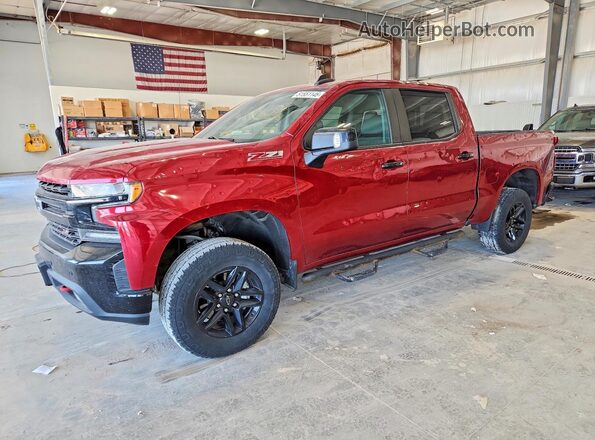 3GCPYFED3KG130794 2019 CHEVROLET SILVERADO Red Przód lewy