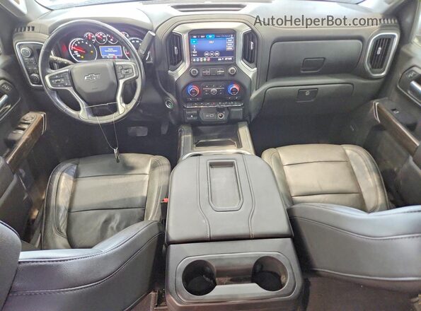 3GCPYFED3KG130794 2019 CHEVROLET SILVERADO Red Widok tylnych siedzeń