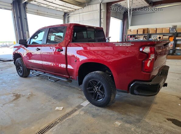 3GCPYFED3KG130794 2019 CHEVROLET SILVERADO Red Tył lewy