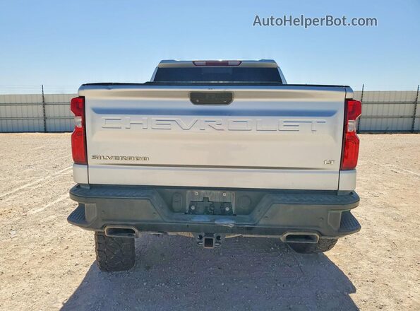 3GCPYFED5LG118826 2020 CHEVROLET SILVERADO Серебряный Вид сзади