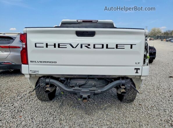 3GCPYFED9LG169441 2020 CHEVROLET SILVERADO Белый Вид сзади