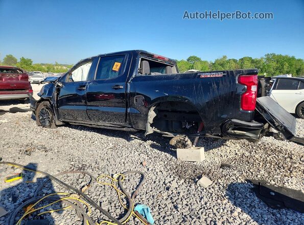 3GCUDCED9PG362210 2023 CHEVROLET SILVERADO Black Հետևի ձախ