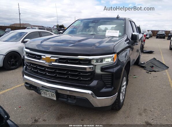 3GCUDDED1RG191896 2024 CHEVROLET SILVERADO Black Vista del salpicadero
