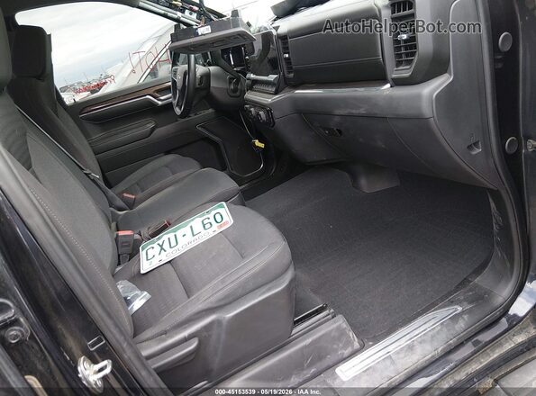 3GCUDDED1RG191896 2024 CHEVROLET SILVERADO Black Vista interior delantera