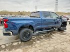 2022 Chevrolet Silverado K1500 Lt Blue vin: 3GCUDDED5NG611881