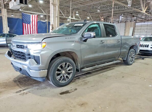 3GCUDDED6PG322530 2023 CHEVROLET SILVERADO Silver წინა მარცხენა ხედი სამი მეოთხედიდან